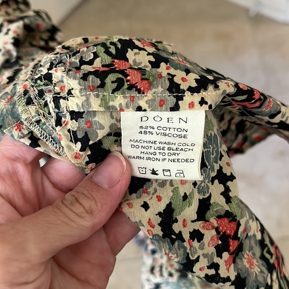 Doen Floral Raven Dress - Picture 4 of 6